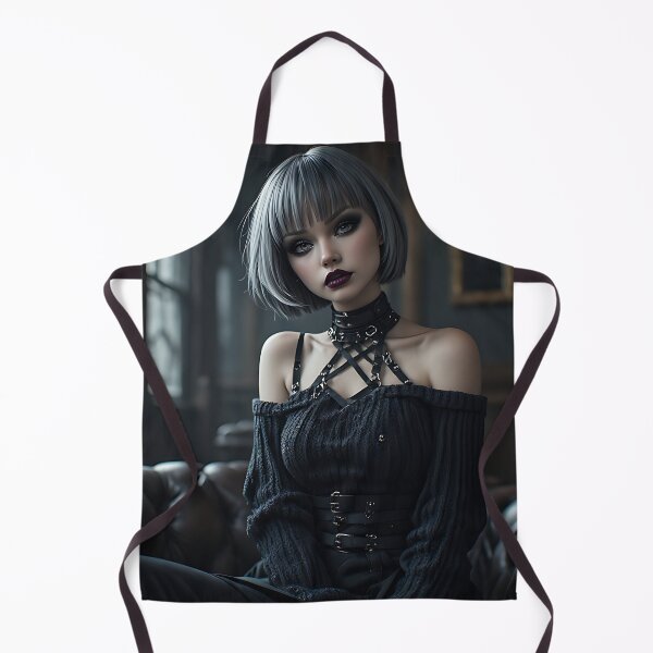 Item preview, Hot Halloween Anime Goth Girl Waifu 335 designed and sold by Your New Fixation.