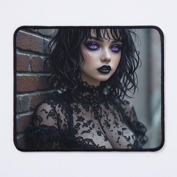 Item preview, Hot Halloween Anime Goth Girl Waifu 336 designed and sold by Your New Fixation.