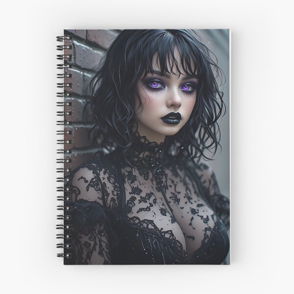 Item preview, Hot Halloween Anime Goth Girl Waifu 336 designed and sold by Your New Fixation.