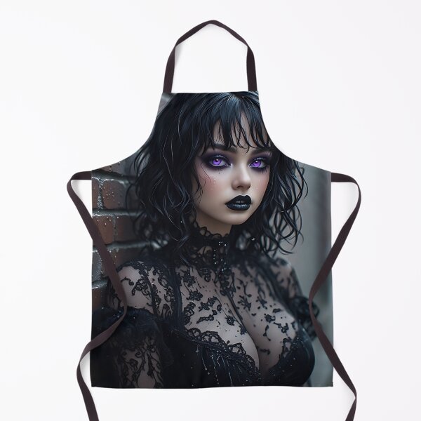 Item preview, Hot Halloween Anime Goth Girl Waifu 336 designed and sold by Your New Fixation.