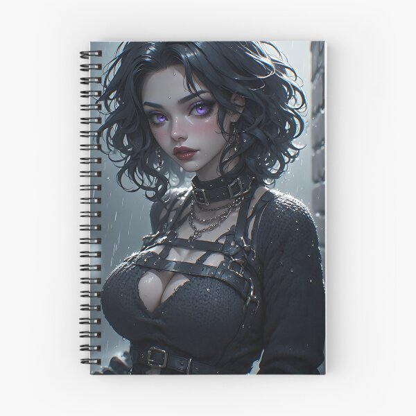 Item preview, Hot Halloween Anime Goth Girl Waifu 338 designed and sold by Your New Fixation.