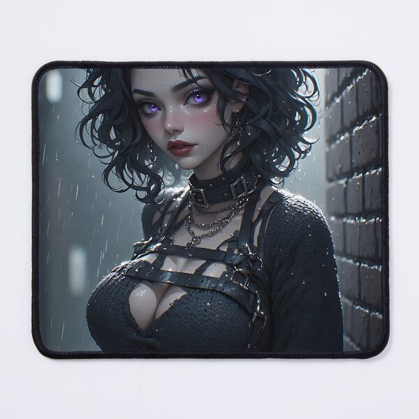 Item preview, Hot Halloween Anime Goth Girl Waifu 338 designed and sold by Your New Fixation.