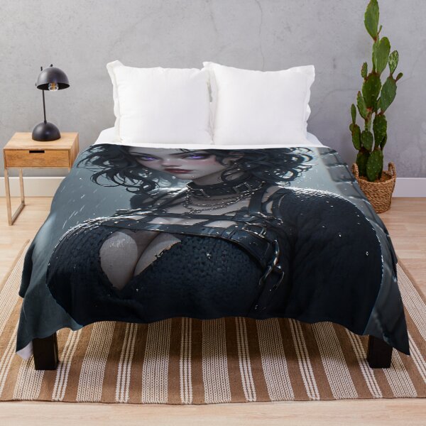 Item preview, Hot Halloween Anime Goth Girl Waifu 338 designed and sold by Your New Fixation.