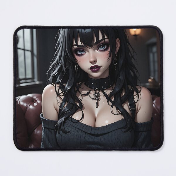 Item preview, Hot Halloween Anime Goth Girl Waifu 339 designed and sold by Your New Fixation.