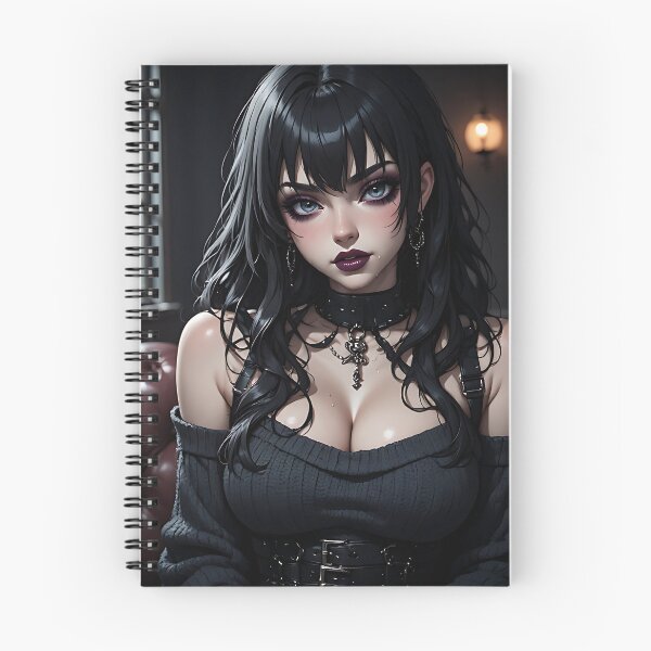 Item preview, Hot Halloween Anime Goth Girl Waifu 339 designed and sold by Your New Fixation.