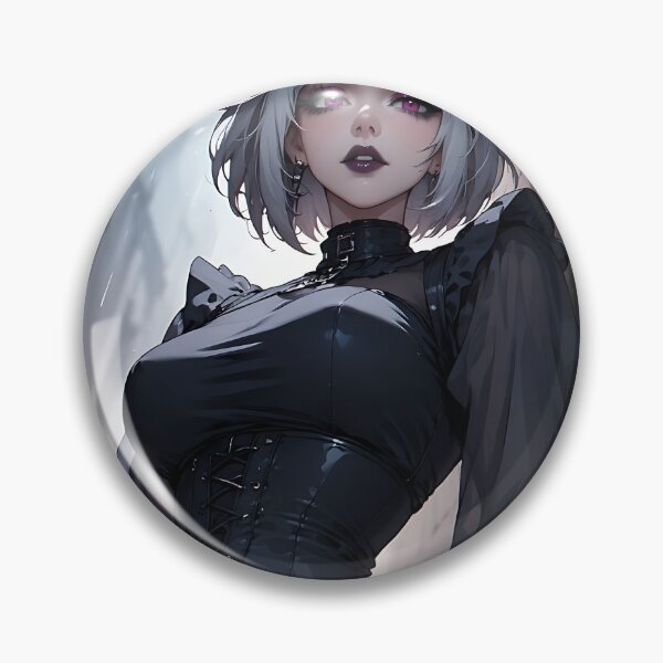 Item preview, Hot Halloween Anime Goth Girl Waifu 340 designed and sold by Your New Fixation.
