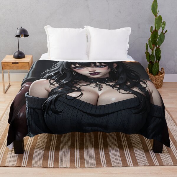 Item preview, Hot Halloween Anime Goth Girl Waifu 339 designed and sold by Your New Fixation.