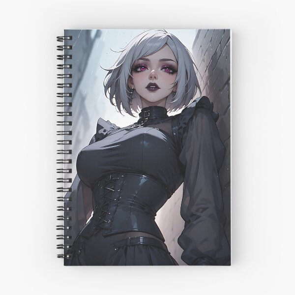 Item preview, Hot Halloween Anime Goth Girl Waifu 340 designed and sold by Your New Fixation.
