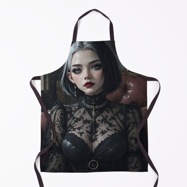 Item preview, Hot Halloween Anime Goth Girl Waifu 341 designed and sold by Your New Fixation.