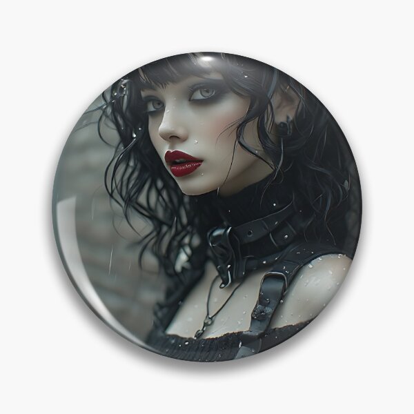 Item preview, Hot Halloween Anime Goth Girl Waifu 343 designed and sold by Your New Fixation.