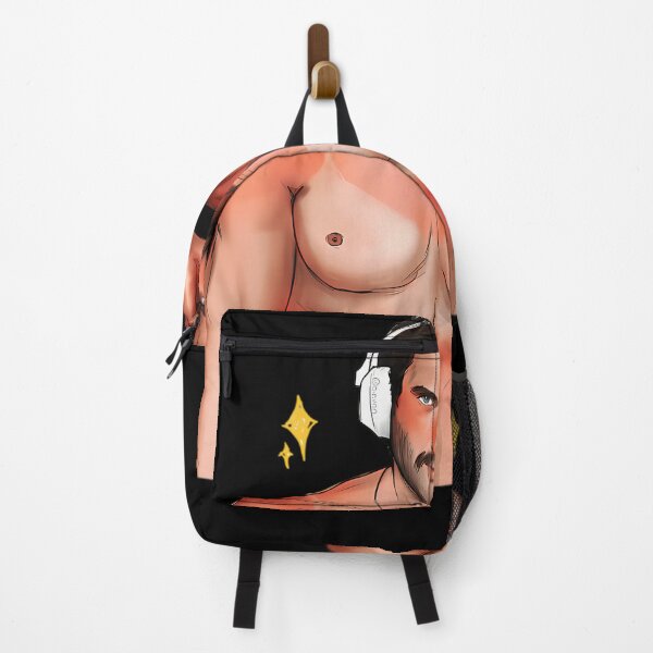 Item preview, Muscular Man Wearing Headphones Sunburn Lines designed and sold by nizarsama.