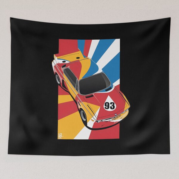 Item preview, Retro Race Machine 93 Pop Art Style designed and sold by VlekkendingenR.
