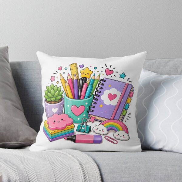 Item preview, Cute Kawaii Stationery | Pastel Planner Supplies, Notebook, Rainbow & Desk Accessories designed and sold by Pixanova.