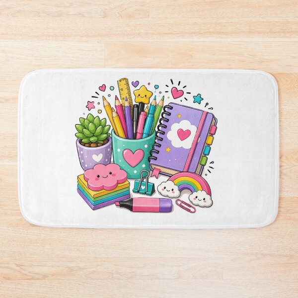 Item preview, Cute Kawaii Stationery | Pastel Planner Supplies, Notebook, Rainbow & Desk Accessories designed and sold by Pixanova.