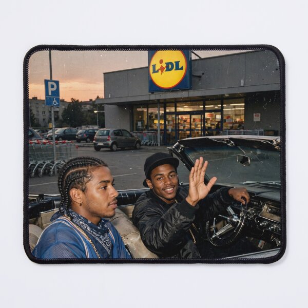 Item preview, Lowrider at Lidl Parking Lot designed and sold by Late Theory.