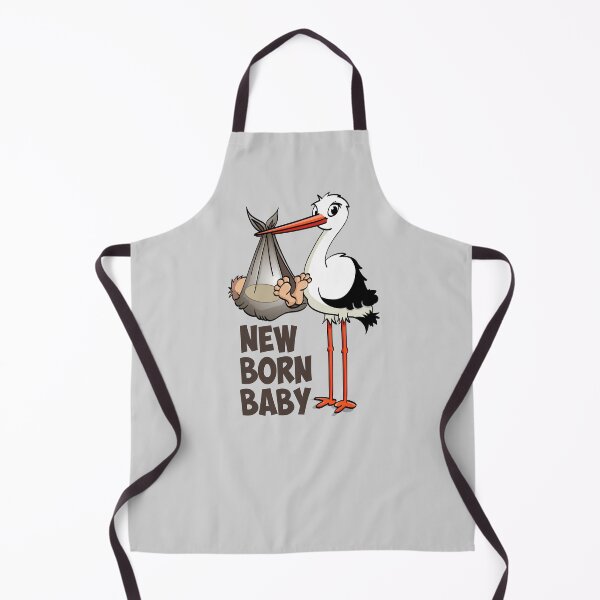 Item preview, The stork who delivers the baby, cartoon style illustration  designed and sold by Stef Ringoot, cartoons and illustrations.