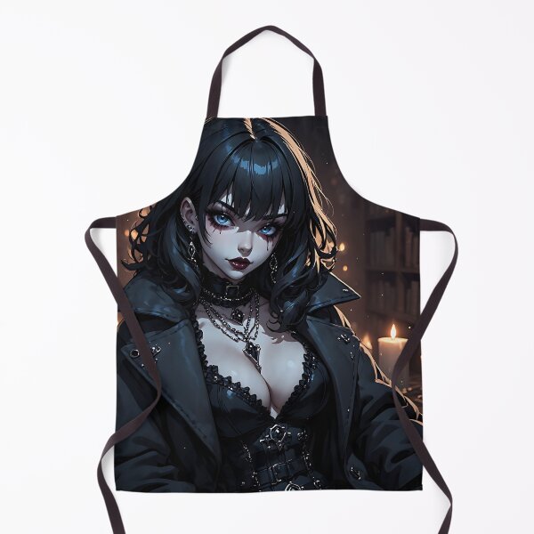 Artikelvorschau, Heißes Halloween-Anime-Goth-Girl-Waifu 346 entworfen und verkauft von Your New Fixation.