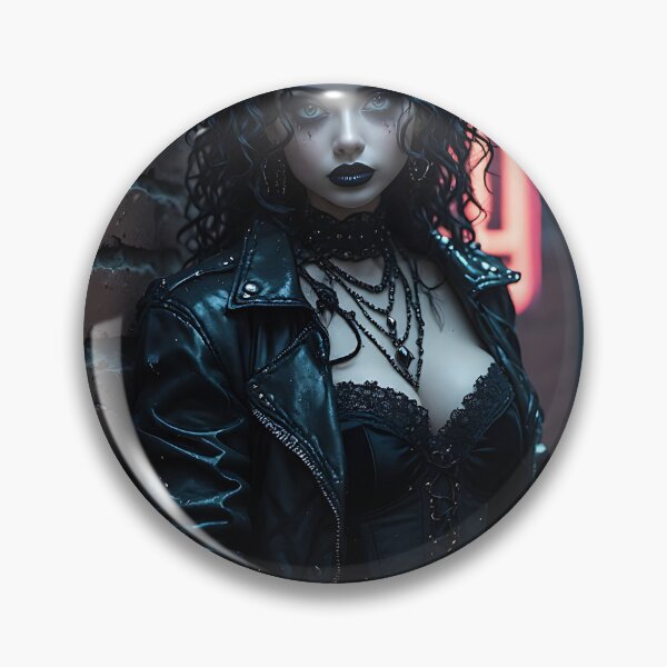 Item preview, Hot Halloween Anime Goth Girl Waifu 350 designed and sold by Your New Fixation.