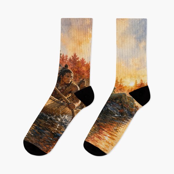 Item preview, Alambegwinasis: Autumn River Spirit designed and sold by DBVisuals.