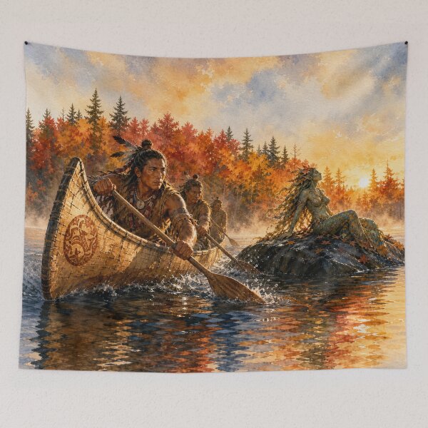 Item preview, Alambegwinasis: Autumn River Spirit designed and sold by DBVisuals.