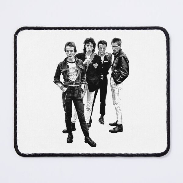 Item preview, Punk Rock Band Monochrome Grayscale Concert Art designed and sold by GoofyItems.