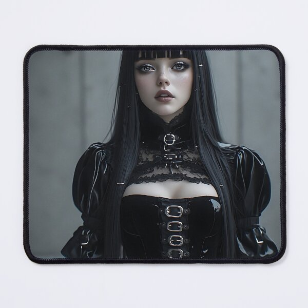 Item preview, Hot Halloween Anime Goth Girl Waifu 353 designed and sold by Your New Fixation.