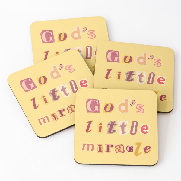 Item preview, God’s Little Miracle - Notebook, mug, Tote bag, sticker designed and sold by HisDesignCo.