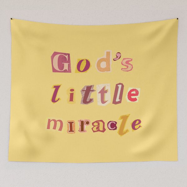 Item preview, God’s Little Miracle - Notebook, mug, Tote bag, sticker designed and sold by HisDesignCo.