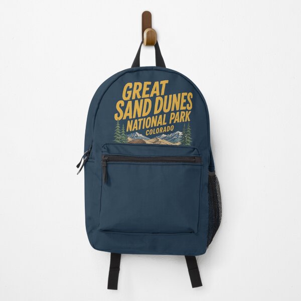 Item preview, Great Dunes National Park Colorado Cute Bison Landscape designed and sold by HowToCanadian.