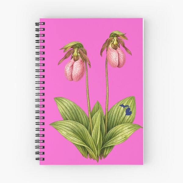 Item preview, Pink Lady's Slipper Orchid | Michigan Wildflower designed and sold by FreshWaterWares.