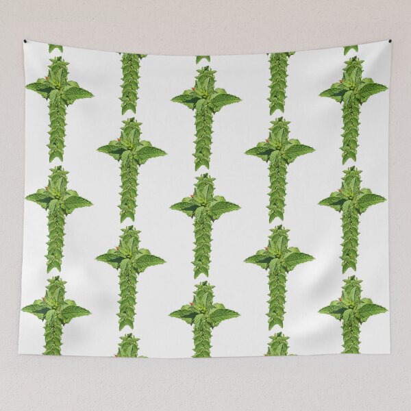 Item preview, mint leaf cross designed and sold by gracehopelove.