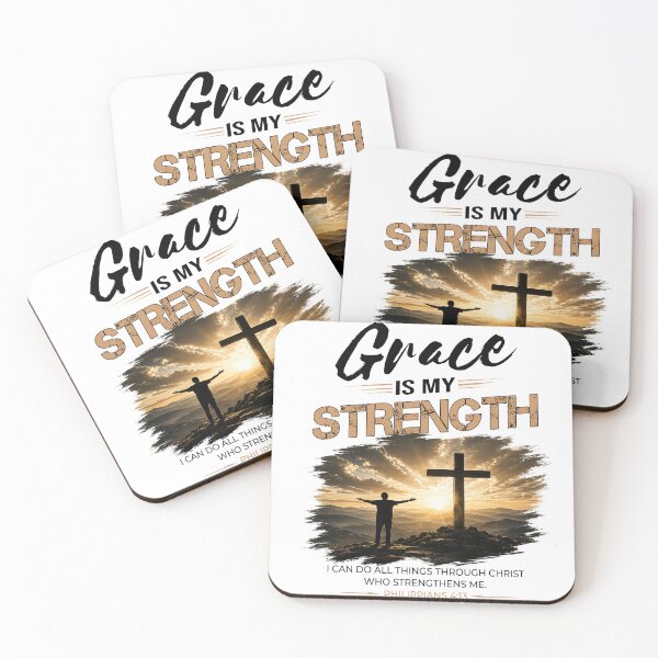 Item preview, Grace Is My Strength designed and sold by JunZel.