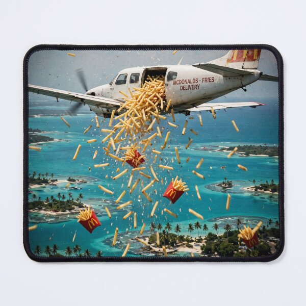 Item preview, McDonald’s Fries Delivery Plane designed and sold by Late Theory.
