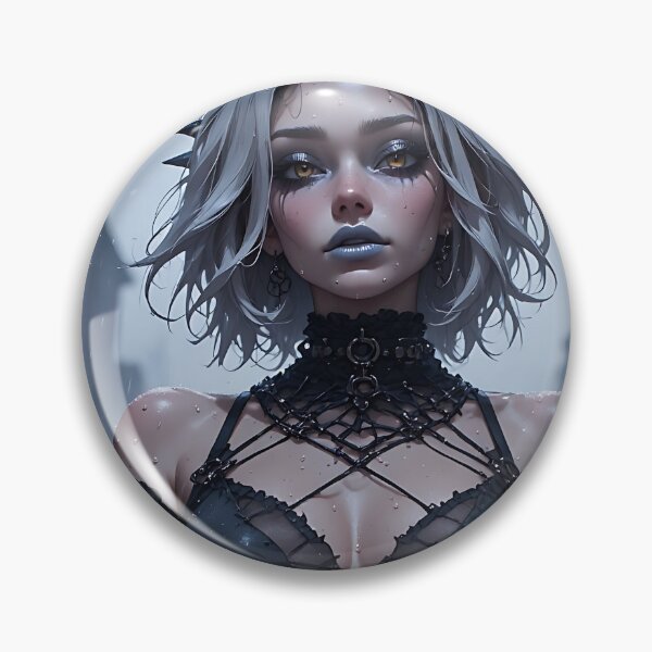 Item preview, Hot Halloween Anime Goth Girl Waifu 360 designed and sold by Your New Fixation.