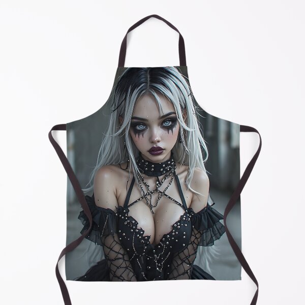 Artikelvorschau, Heißes Halloween-Anime-Goth-Girl-Waifu 361 entworfen und verkauft von Your New Fixation.