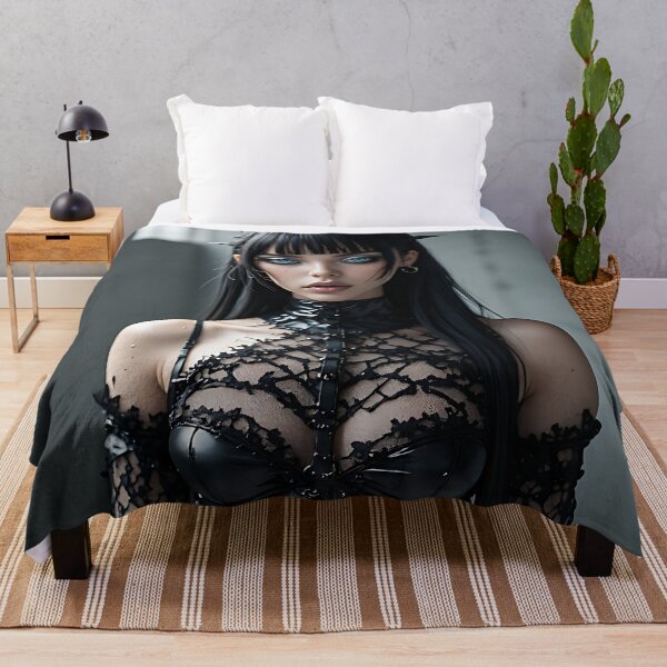 Item preview, Hot Halloween Anime Goth Girl Waifu 363 designed and sold by Your New Fixation.
