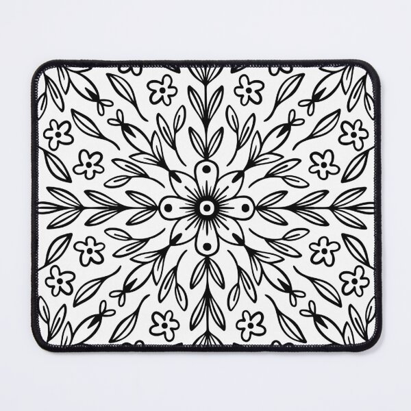 Artikelvorschau, Blumenmandala entworfen und verkauft von dapiyupi.