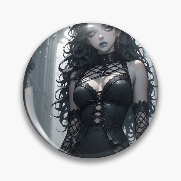 Item preview, Hot Halloween Anime Goth Girl Waifu 364 designed and sold by Your New Fixation.