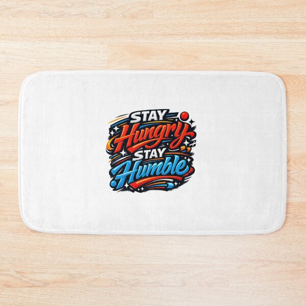 Item preview, Stay Hungry Stay Humble Motivational | Modern Streetwear Quote Design designed and sold by AnanthDesign.