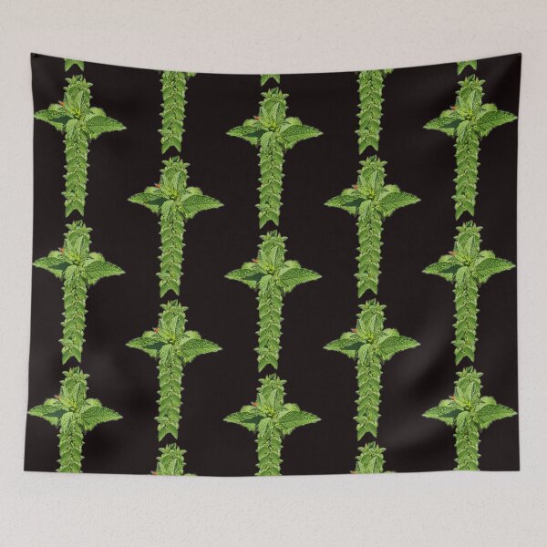 Item preview, mint leaf cross designed and sold by gracehopelove.