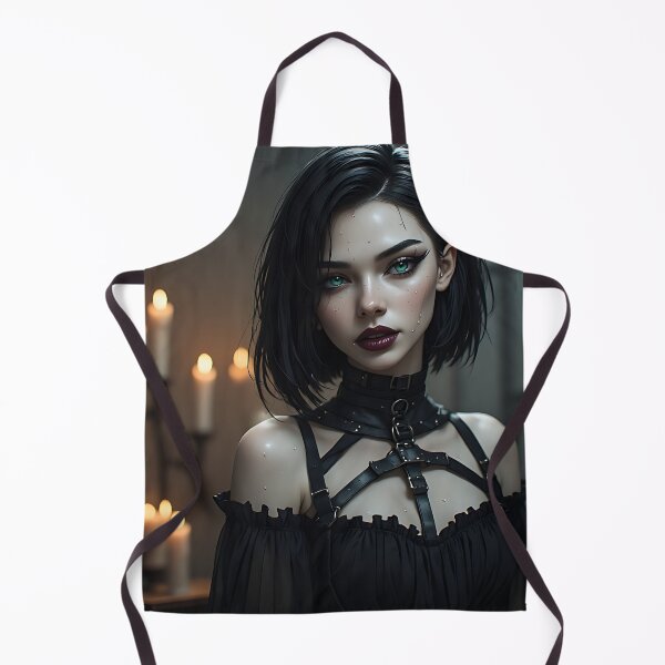 Item preview, Hot Halloween Anime Goth Girl Waifu 366 designed and sold by Your New Fixation.