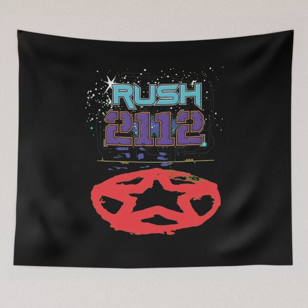 Item preview, 2112 Retro Star Music Album Fan designed and sold by ALYGADesign.