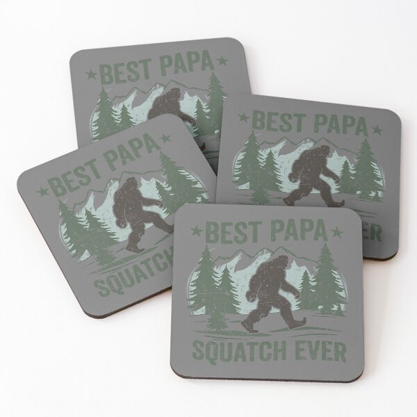 Item preview, Bigfoot Dad Sasquatch Dad Best Papa Squatch Ever Fathers Day_2 designed and sold by KristineLi.