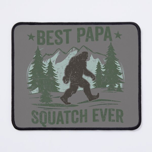 Item preview, Bigfoot Dad Sasquatch Dad Best Papa Squatch Ever Fathers Day_2 designed and sold by KristineLi.