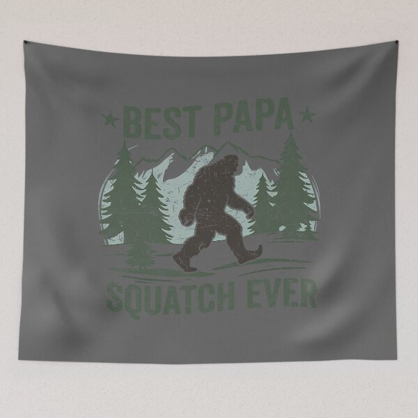 Item preview, Bigfoot Dad Sasquatch Dad Best Papa Squatch Ever Fathers Day_2 designed and sold by KristineLi.