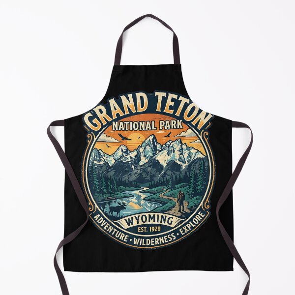 Item preview, Grand Tetons National Park USA designed and sold by goombi-creative.