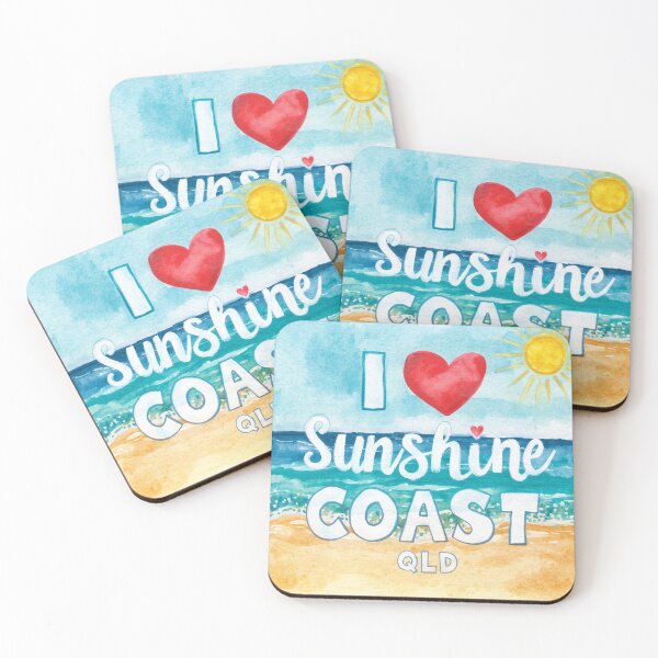 Item preview, I Love Sunshine Coast QLD Australia  designed and sold by PamLeeDesign.