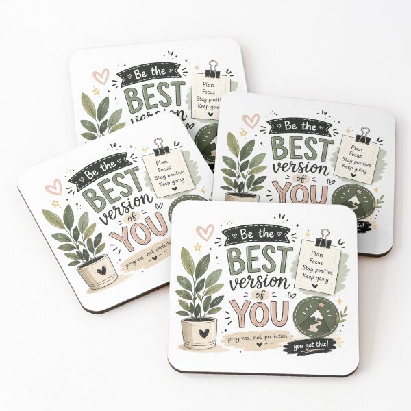 Item preview, Be the Best Version of You | Motivational Quote, Positive Mindset, Self Love & Growth designed and sold by Pixanova.