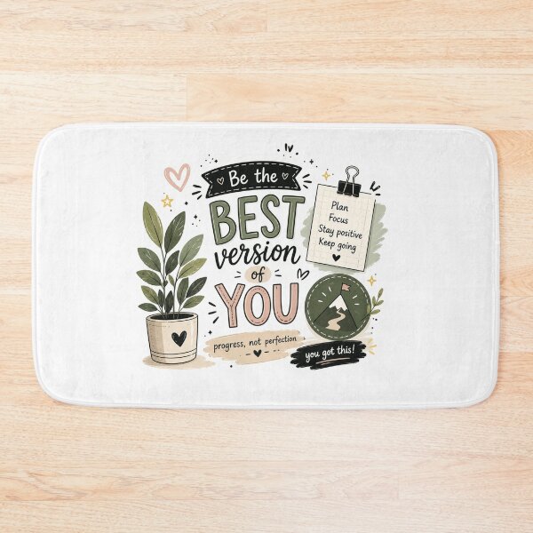 Item preview, Be the Best Version of You | Motivational Quote, Positive Mindset, Self Love & Growth designed and sold by Pixanova.