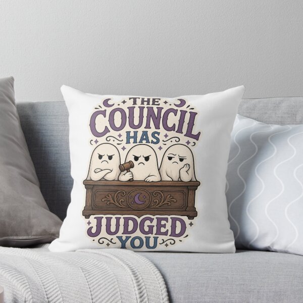 Item preview, The Council Has Judged You – Funny Ghost Council designed and sold by sabily.